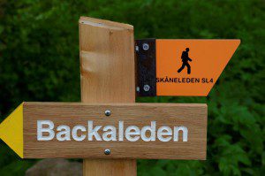 Tillsammans med Skåneleden bjuder Backaleden på hela 46 st olika rundvandringar, från 1 km till 34 km. Foto: Hanseric Jonsgården